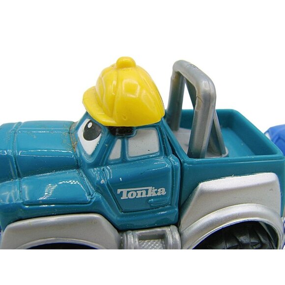 Set 2 Tonka Maisto Lil Chuck and Police Car Chuck and Friends Blue 2000 Diecast - Picture 8 of 12